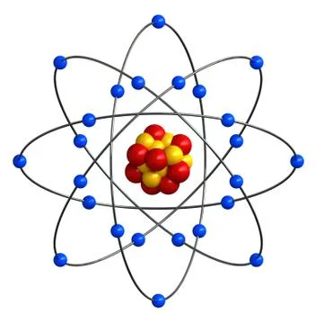 Atomic structure Stock Illustration