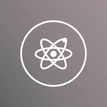 Atomic structure Stock Illustration