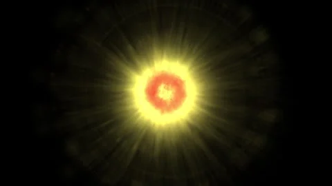 Atomic structure simulation X Stock Footage 310545499