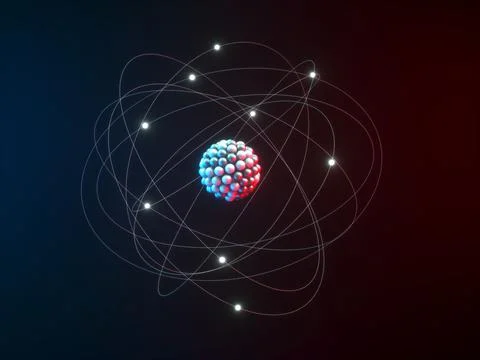 Atomic System Nuclear Power Energy イラスト素材