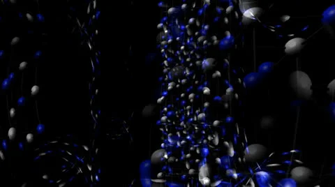 Atomica Motion Mapping Stock Footage 24711211