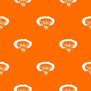 Atomical explosion pattern seamless Stock Illustration