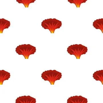 Atomical explosion pattern seamless Stock Illustration