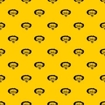 Atomical explosion pattern vector Stock Illustration