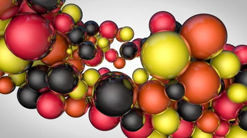 Atoms moving Vídeo Stock 58449594