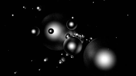 Atoms react, science, physics Stock Footage 65003039