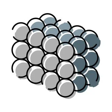 Atoms structure creating scientific molecular model Stock Illustration
