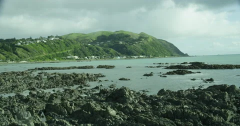 From Atop the Rocks Stock Footage 54621193