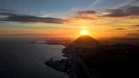 Atras Atardecer Stock Footage 344054221