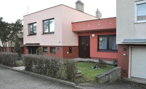 Atrium house Stock Photos