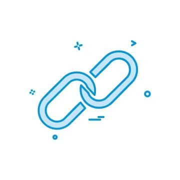 Attach icon vector design Stock Illustration