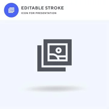 Attach icon vector, filled flat sign, solid pictogram isolated on white, logo Stock Illustration