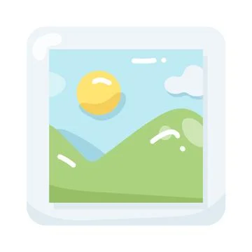 Attach image Stock Illustration