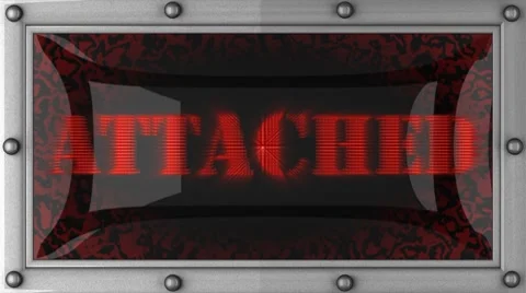 Attached on led 動画素材 8665470