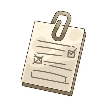 Attachment illustration Stock Illustration