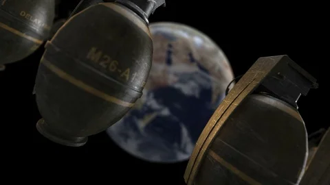 Attack animation loop Video stock 85726012