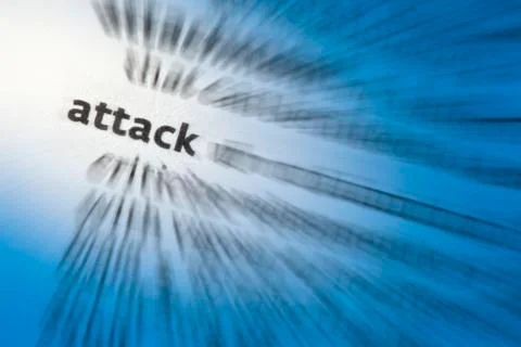 Attack - Dictionary Definition Stock Photos