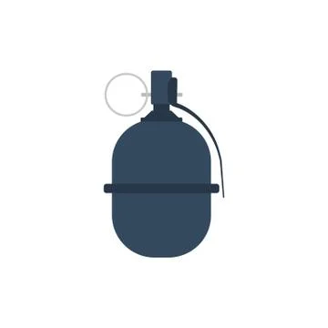 Attack grenade icon Stock Illustration