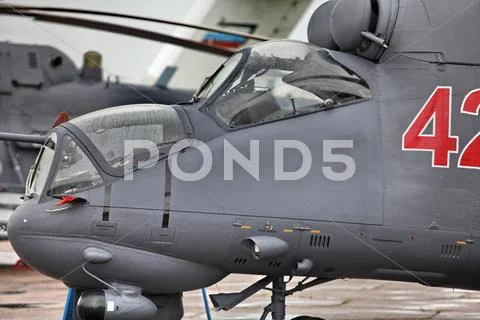 Attack helicopter Stock Photos
