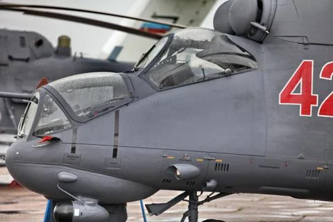 Attack helicopter Stock Photos