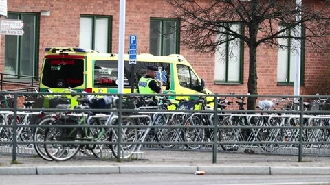 Attack, Linköping central station Stock Footage 194703562