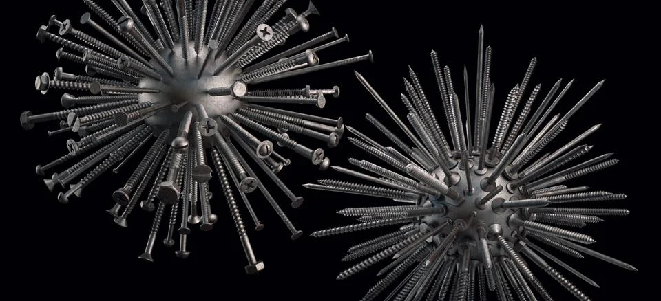 Attack or Defense Stock Illustration