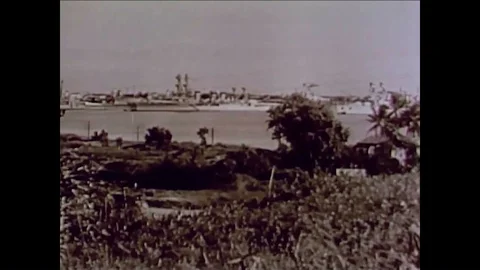 The attack at Pearl Harbor, the Boeing B-29 Superfortress, workers building Vídeos de archivo 88597050
