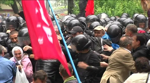 Attack, police, Stock Footage 31536023