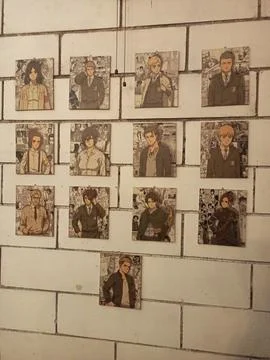 Attack on titan background Stock Photos