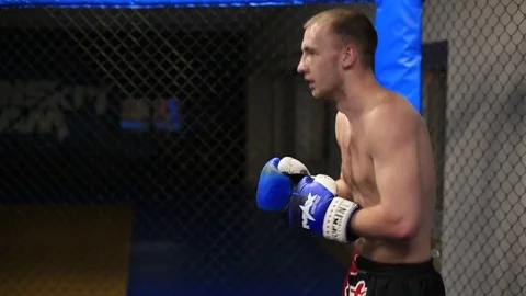 Attack on training Stock Footage 72164582