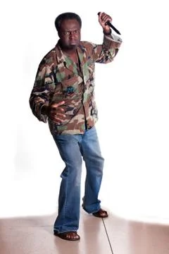 Attacking with knife Stock Photos
