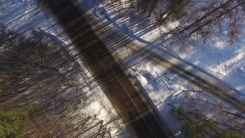 Attempt to landing the drone at strong interference area Stock Footage 71444347