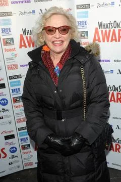  Attends the Whatsonstage.com Awards 2014 Launch Party Café de Paris, 3-4 .. 스톡 사진