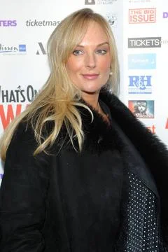  Attends the Whatsonstage.com Awards 2014 Launch Party Café de Paris, 3-4 .. 스톡 사진