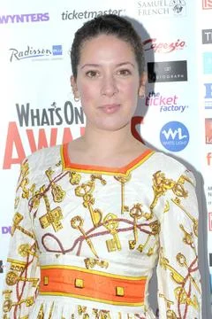  Attends the Whatsonstage.com Awards 2014 Launch Party Café de Paris, 3-4 .. 스톡 사진