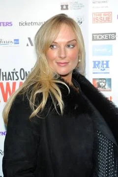  Attends the Whatsonstage.com Awards 2014 Launch Party Café de Paris, 3-4 .. 스톡 사진