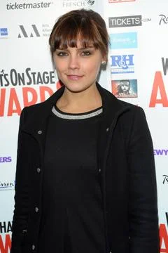  Attends the Whatsonstage.com Awards 2014 Launch Party Café de Paris, 3-4 .. 스톡 사진