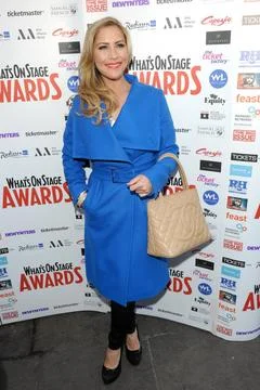  Attends the Whatsonstage.com Awards 2014 Launch Party Café de Paris, 3-4 .. 스톡 사진