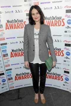  Attends the Whatsonstage.com Awards 2014 Launch Party Café de Paris, 3-4 .. 스톡 사진