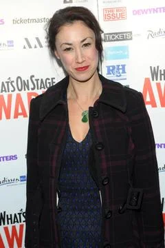 Attends the Whatsonstage.com Awards 2014 Launch Party Café de Paris, 3-4 .. 스톡 사진