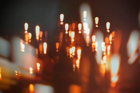 Attention blur background Stock Photos