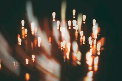 Attention blur background Stock Photos