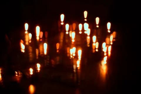 Attention blur background Foto stock