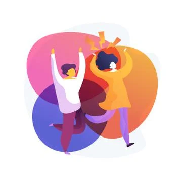 Attention deficit hyperactivity disorder abstract concept vector illustration. Stock Illustration