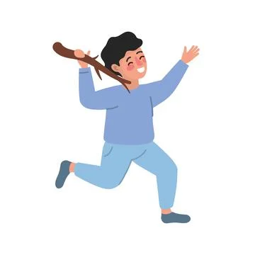 Attention deficit hyperactivity disorder children Stock Illustration