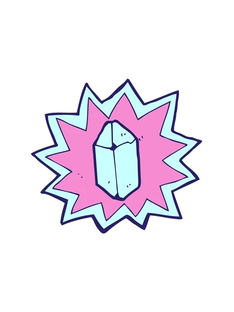 Attention grabbing animation of cartoon ruby Stock Footage 324316473