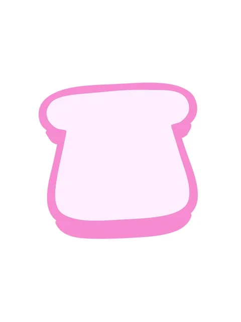 Attention grabbing animation of slice of bread Stock Footage 324333529