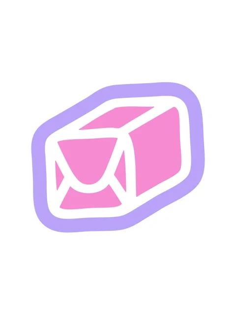 Attention grabbing animation of wrapped parcel symbol icon Video stock 323598758