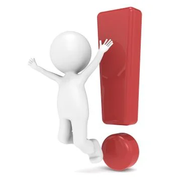 Attention Stock Illustration