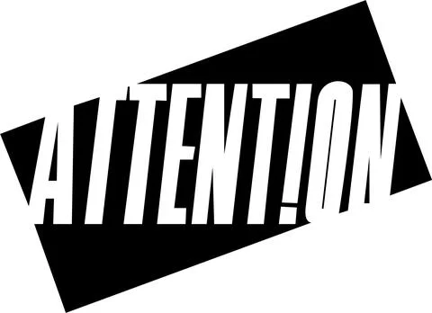 Attention Stock-Illustration
